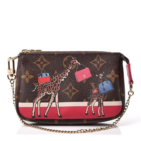 louis vuitton giraffe|Louis Vuitton Giraffe Monogram Mini Pochette Accessoires.